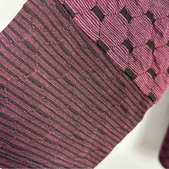 Habitat Clothes to Live In Red Black Cowl Neck Tunic Top Size Medium - Picture 5 of 10